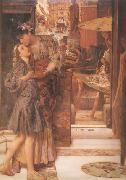 Alma-Tadema, Sir Lawrence, The Parting Kiss (mk24)